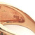 Sterling Silver Vermeil CZ 3 Row Cluster Ring Size 6