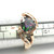 Sterling Silver Mystic Topaz Trillion Cut With CZ Accents Fashion Ring Size 7.25