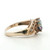 Sterling Silver Mystic Topaz Trillion Cut With CZ Accents Fashion Ring Size 7.25