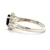 Sterling Silver Oval Cut Sapphire Ring Size 7