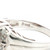 Sterling Silver Created Smokey Topaz Cushion Cut With CZ Accents Fashion Ring Size 7
