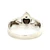 Sterling Silver Irish Claddagh Ring Size 7