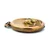 Gold Filled Art Nouveau Lady with Flowers Locket Pendant