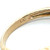 14K Yellow Gold Round Pink Tourmaline Diamond Pave Band Fashion Ring Size 7.5