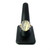 10K Yellow Gold Rutilated Quartz With Gold Heart Details Ring Size 10