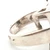 Sterling Silver Marcasite Abalone And Smokey Topaz Modernist Statement Ring Size 6