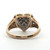 Sterling Silver Diamond Heart Shaped Cluster Ring Size 7