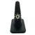 14K Yellow Gold Marquise Garnet Opal Halo Cluster Ring Size 8