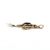 10K Yellow Gold Vintage Edwardian Purple Glass and Pearl Lavalier Pendant