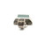 Sterling Silver Vintage Mexican Malachite Square Pendant