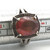 Sterling Silver Red Labradorite Oval Cut With Red Rhodium Accents Statement Ring Size 9