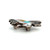 Sterling Silver Vintage Zuni Multi-Gem Inlay Hummingbird Brooch and Pendant