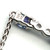 Sterling Silver Vintage Oval Tanzanite Bolo Bracelet