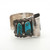Vintage Navajo Sterling Silver Turquoise Watch Cuff Bracelet