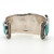 Vintage Navajo Sterling Silver Turquoise Watch Cuff Bracelet