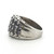 Sterling Silver Tanzanite Cluster Ring Size 7