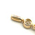 14K Gold 6 Bezel Cut 7/8tw Diamond Circular Cross Pendant