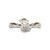 18K White Gold 5.50cttw Diamond Cross Pendant