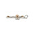 18K White Gold 5.50cttw Diamond Cross Pendant