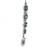 Sterling Silver London Blue Topaz And Diamond Necklace