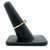 14K Yellow Gold 0.5cttw Pear and Rectangle Emeralds Toi et Moi With 0.02cttw Diamond Accents Ring Size 7