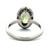 Platinum 2.04ct Natural Alexandrite .64cttw Diamond Accented Halo Statement Ring Size 6.25