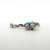 Vintage Sterling Silver Multi Stone Dragonfly Pendant and Brooch - Signed Running Bear Trading Co.