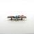 Vintage Sterling Silver Multi Stone Dragonfly Pendant and Brooch - Signed Running Bear Trading Co.