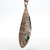 Vintage Sterling Silver Old Pawn Native Turquoise Shadowbox Pendant