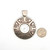 Vintage Sterling Silver Native Watch Pendant
