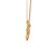 14K Gold 1/2tw Diamond Multi-Star and Leaves Stationary Pendant 18" Chain Necklace