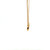 18K Gold 1/3tw Diamond 4-Stone Smile Stationary Pendant 17.75" Chain Necklace