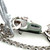14K White Gold 3/4tw Diamond Leaf Y-Dangle Stationary Pendant 16" Chain Necklace