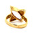 18K Yellow Gold Marquise 3.94ct Pink Topaz with 0.08cttw Diamond Accents Ring Size 6.5