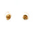 14K Gold .43tw Diamond Bezel Stud Earrings
