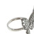 Sterling Silver CZ Cluster Butterfly Ring Size 11.5