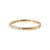 10K Gold Diamond Half Eternity Band Ring Size 7