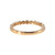 10K Gold Alternating Peridot Bezel and Diamond Bezel Ornate Band Ring Size 7