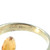 10K Gold 1.50tw Orange Citrine Dangle Teardrops Cluster Ring Size 6.75