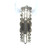 Vintage Navajo Stamped Sterling Silver Scalloped Edge Open Cuff Bracelet - Signed R. Tolino