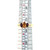 10K Gold Orange Citrine Central Marquise and Bilateral Garnet Marquise Flanked by Diamonds Ring Size 7