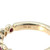 14K Gold Alternating .38tw Ruby Bezels and .23tw Diamond Bezels Ring Size 6.75