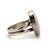Sterling Silver Oval Mother of Pearl with Split Shank Band Ring Size 5.5