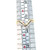 10K Gold .07tw Diamond Double V-Shaped Chevron Design Ring Size  6.5