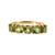 14K Gold 1.12tw 5-Bezel Peridot Ring Size 6.75