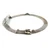 Platinum/18K White Gold Vintage Art Deco Diamond and Sapphire Adjustable Bracelet Approx. 8"