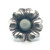 Sterling Silver Pearl Flower Ring Size 7
