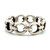 Sterling Silver Chain Link Band Ring Size 6.75