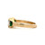 14K Gold Alternating 3-Emerald Marquise and 1/3tw 2-Diamond Marquise Ring Size 5