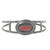 Sterling Silver Coral Vintage South Wester Style Cuff